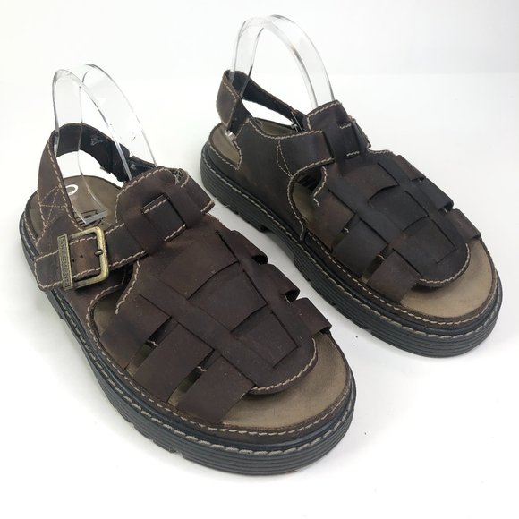 sketchers leather sandals
